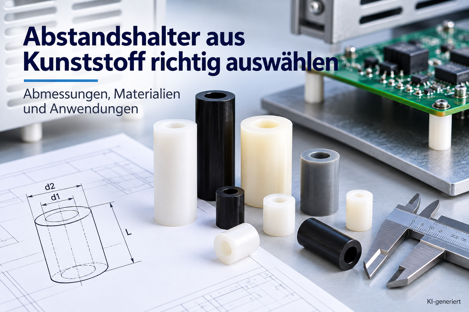 Abstandshalter aus Kunststoff richtig auswählen – Abmessungen, Materialien und Anwendungen