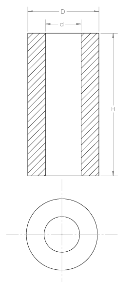 Abstandshalter 5,3 mm							