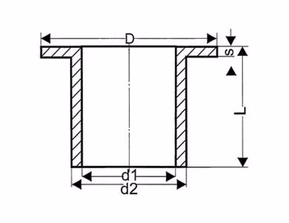 Lagerbuchsen 3,0 - 3,9 mm